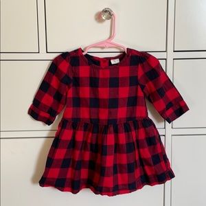 Baby girl plaid dress